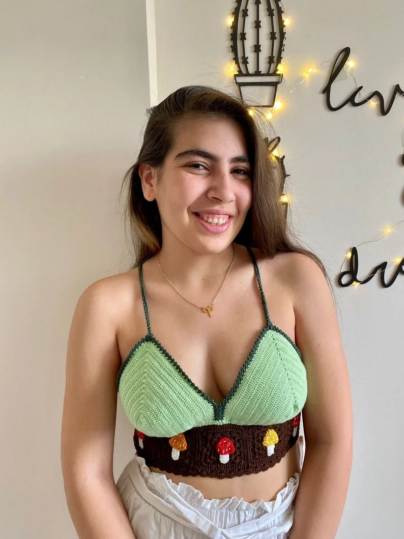 Mushroom Crop Top