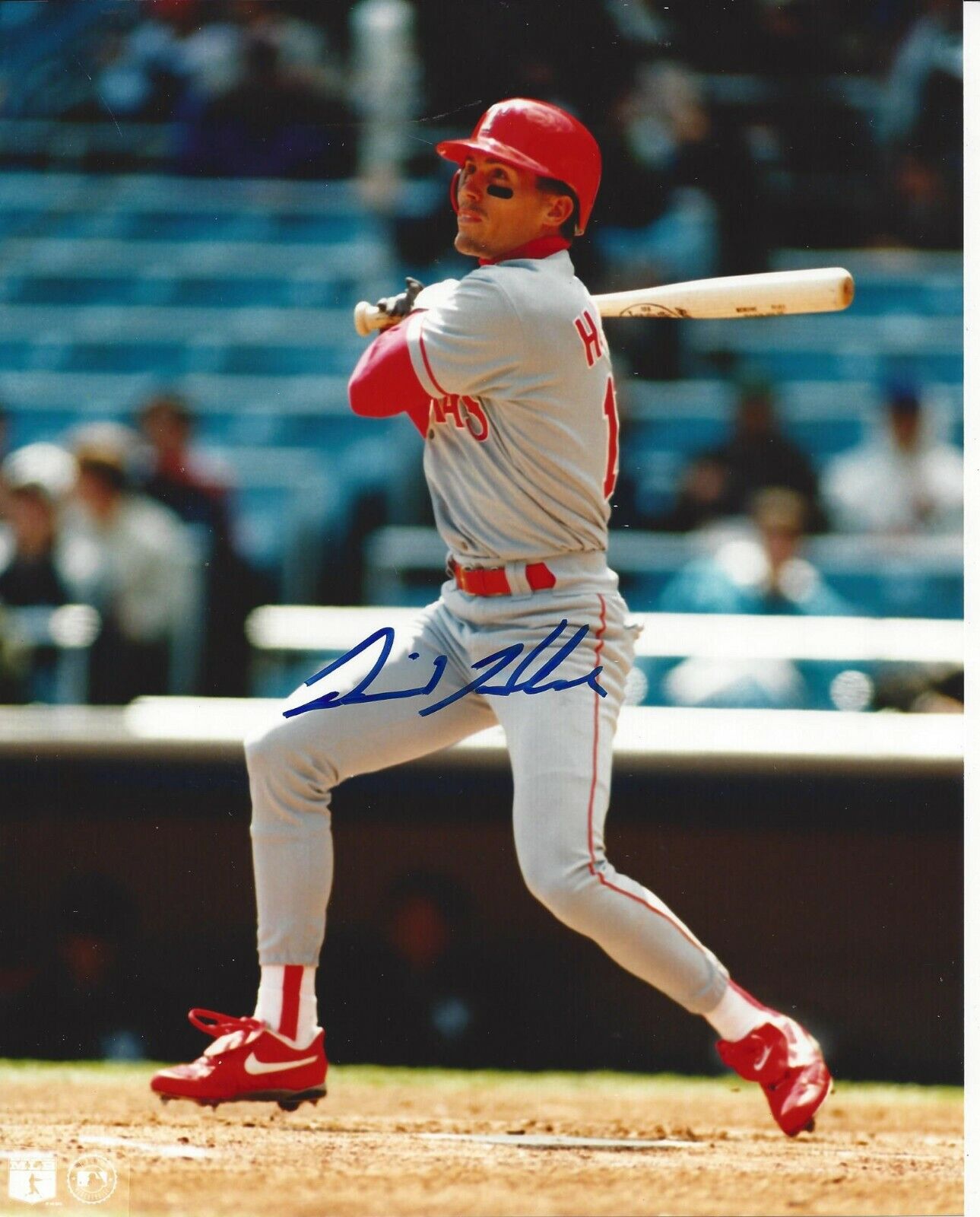 David Hulse Autographed 8x10 Texas Rangers#S1185