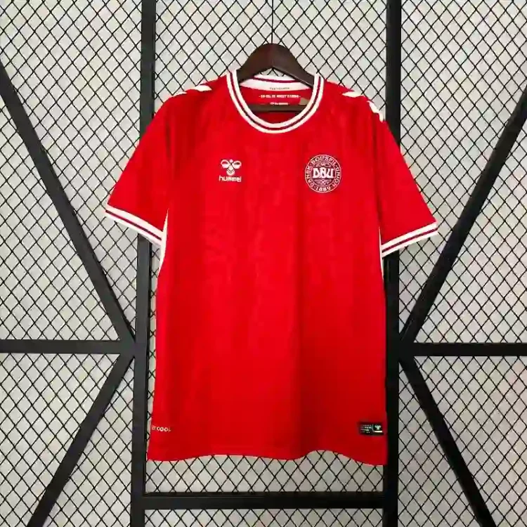 Denmark Home Kit 24/25 Euro Cup 2024 Football Jersey