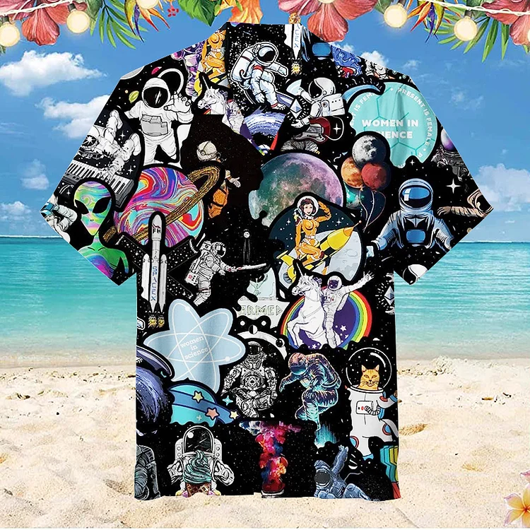 My Space Dream|Unisex Hawaiian Shirt
