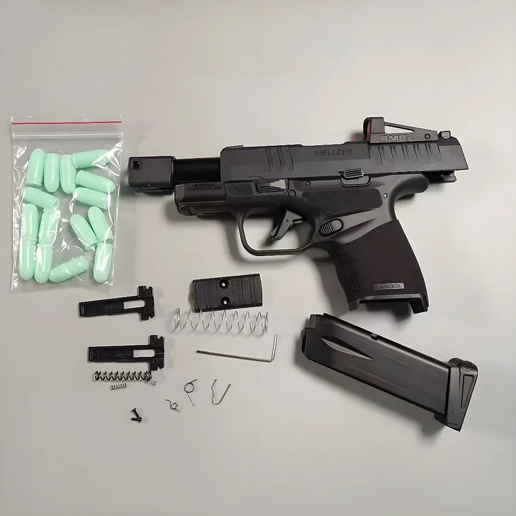 SRT Hellcat Widebody Blowback Budget Shell throwing toy gun
