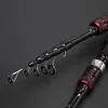 Telescopic Fishing Rod Carbon Fiber Small Short Sea Pole (Spinning Rod 1.8M)