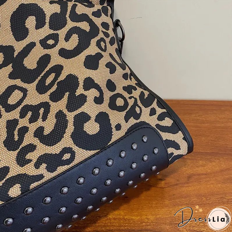 Paziye Female Leopard Bag