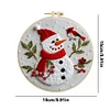 Snowman-Embroidery Kit