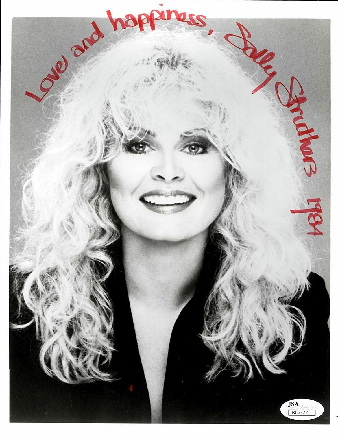 SALLY STRUTHERS SIGNED 8X10  LOVE AND HAPPINESS