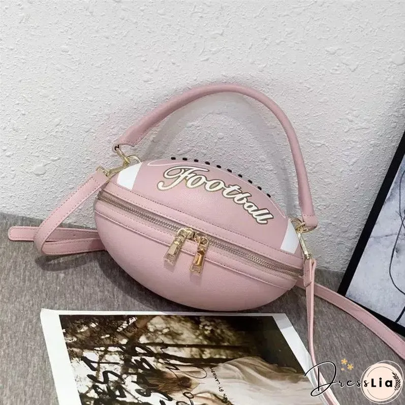 Paziye Ball Shaped Purse Cross Body Handbag Messenger Bag Tote
