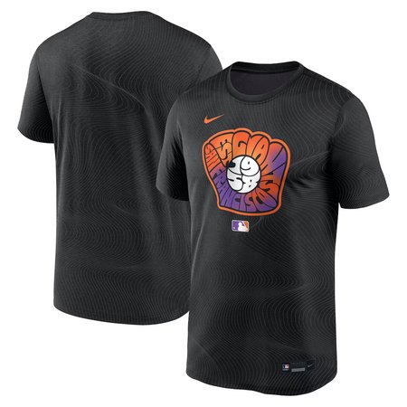 Men's San Francisco Giants  Black 2025 City Connect Authentic Collection Legend Performance T-Shirt