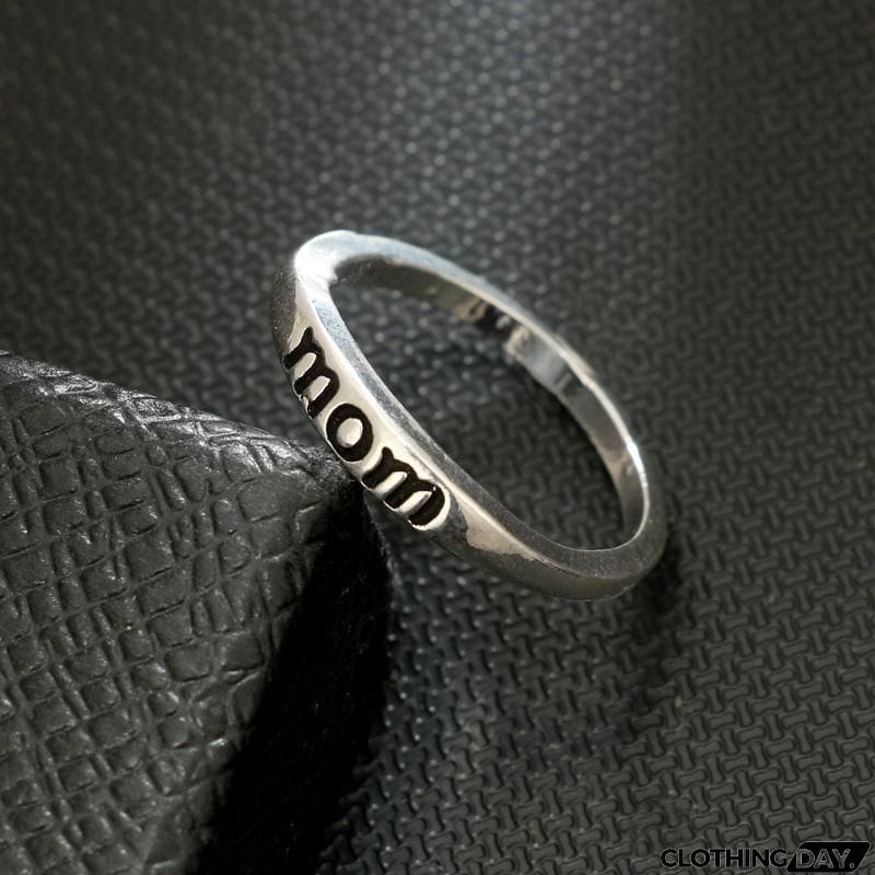 Hot Selling Fashion Jewelry Gift MoM Ring For Mother