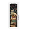 Cat On Pile Of Books-11CT Stamped Cross Stitch 30*90cm/11.81*35.43in(Big Size)