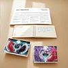 2 Pack Swan DIY Diamond Art Spiral Notebook Kit 80 Pages No Lines