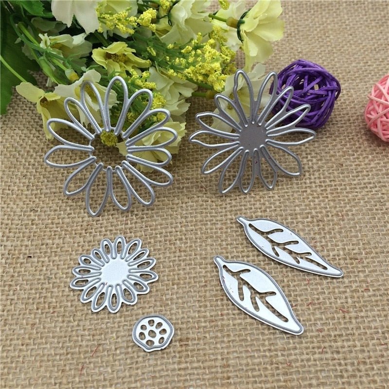 Metal cutting Die for scrapbook Rose Leaf Die, Craft Paper cutting Die, Flower Tree Metal cutting Die
