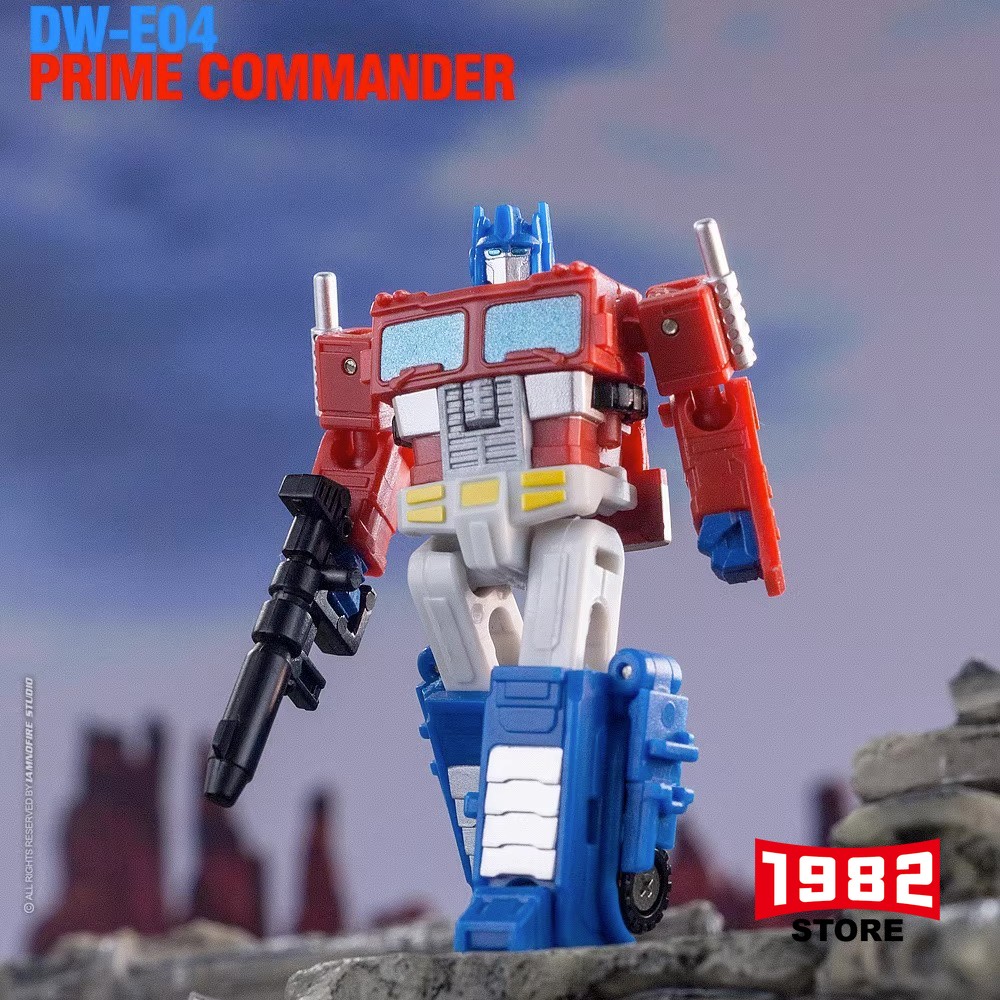 Mr.Wu DW-E04 OPRIME COMMANDER Mini Transformers  Toy Model Action Figure Gift