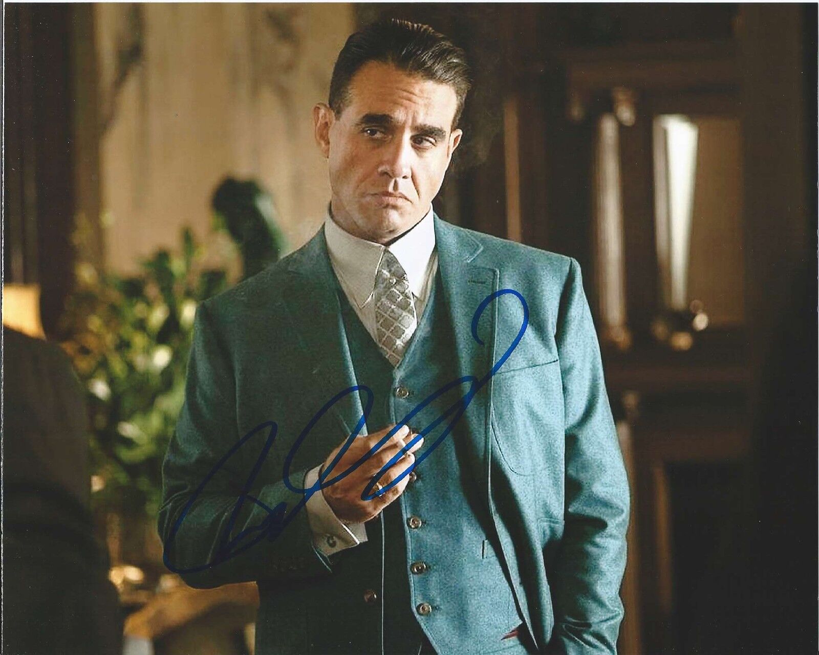 BOBBY CANNAVALE SIGNED AUTHENTIC 'BOARDWALK EMPIRE' 8X10 Photo Poster painting w/COA PROOF CHEF