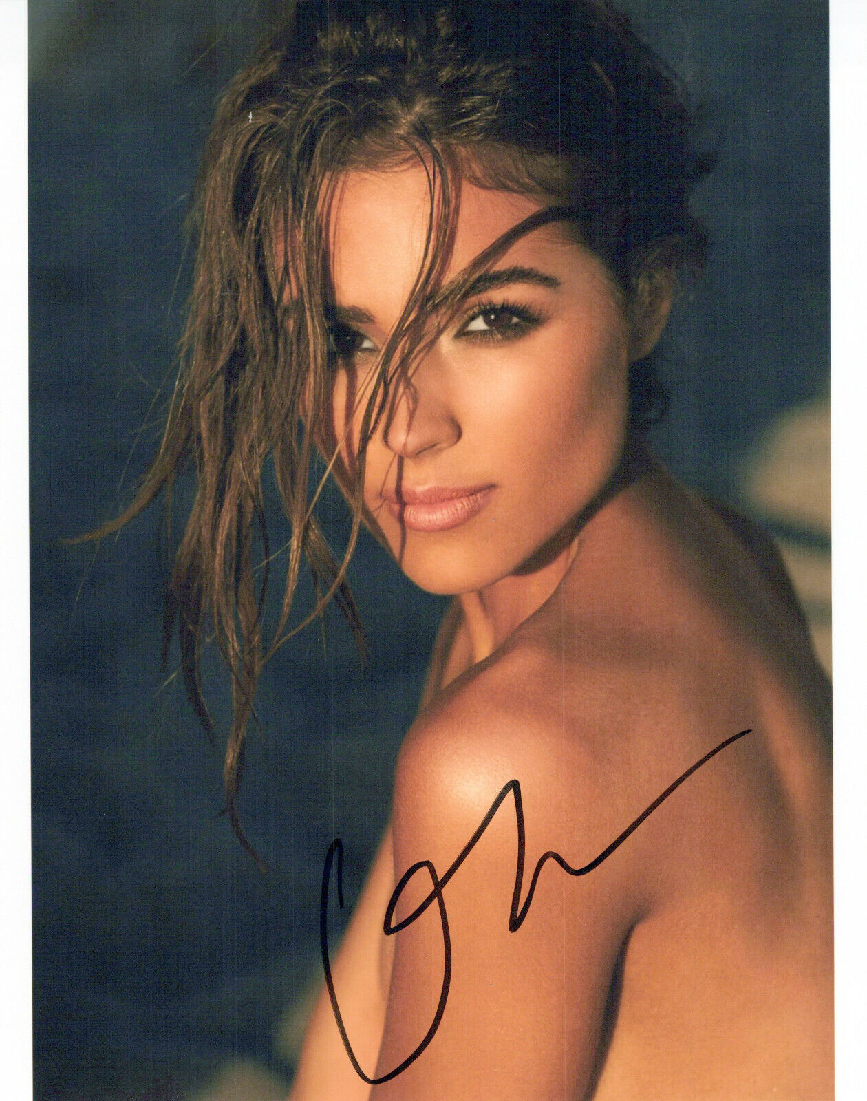 Olivia Culpo glamour shot autographed Photo Poster painting signed 8x10 #4