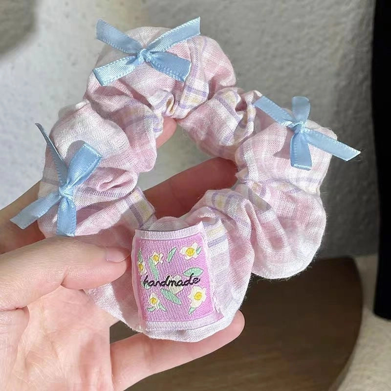Women’s Casual Minimalist Bow Knot Cloth Hair Tie