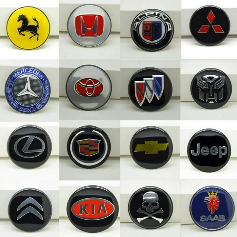 Car Steering Wheel Logo Sticker