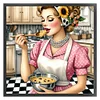 Kitchen Housewife - 11CT Stamped Cross Stitch - 50*50cm