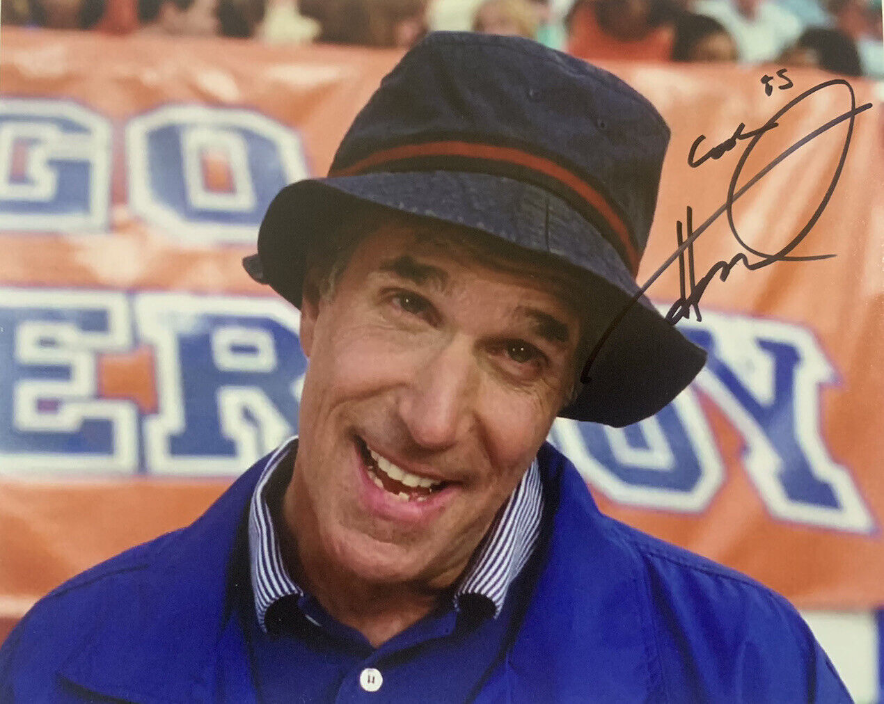 HENRY WINKLER SIGNED 8x10 Photo Poster painting WATERBOY AUTHENTIC AUTOGRAPH HILARIOUS COA