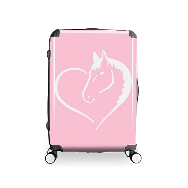 Horse And Heart, Horse Hardside Luggage