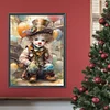 Clown-Full carré diamant peinture-30 * 40cm