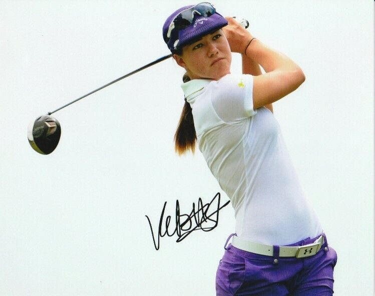 VICKY HURST SIGNED LPGA GOLF 8x10 Photo Poster painting! Autograph PROOF