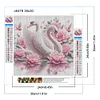 Swan-Full Round Diamond Painting 30*30CM