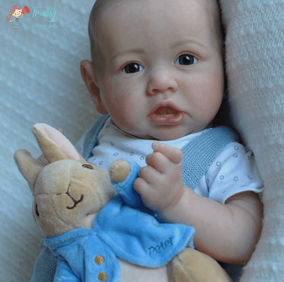 Lifelike & Realistic Weighted Newborns 12'' Cute Reborn Full Silicone Baby Girl Doll Felix by Creativegiftss® 2024 -Creativegiftss® - [product_tag] RSAJ-Creativegiftss®