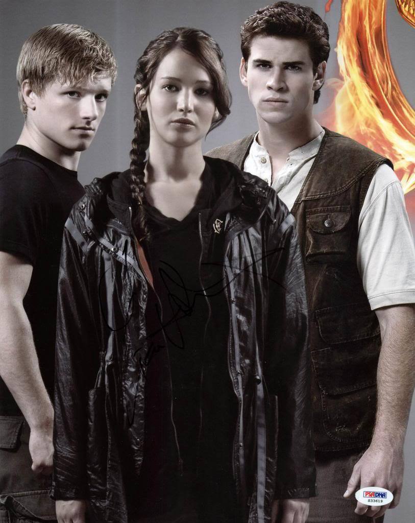 Liam Hemsworth The Hunger Games Signed Authentic 11X14 Photo Poster painting PSA/DNA #S33619