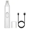 Electric Dog Nail Grinder Rechargeable Pet Nail Trimmer 2-Speed Cat Nail Grinder