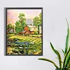 Diamond Painting-DIY Full Round Drill Country Garden