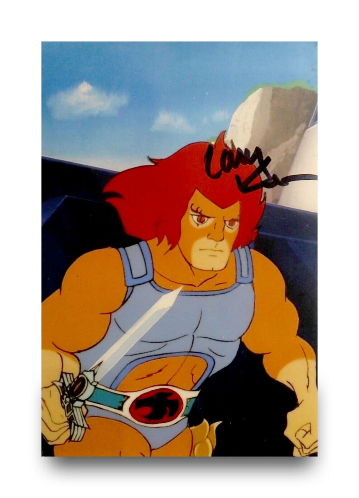 Larry Kenney Signed 6x4 Photo Poster painting Lion-O Thundercats Autograph Memorabilia + COA