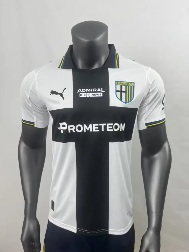 2025-26 New Season-Parma Home Jersey-Fans Edition