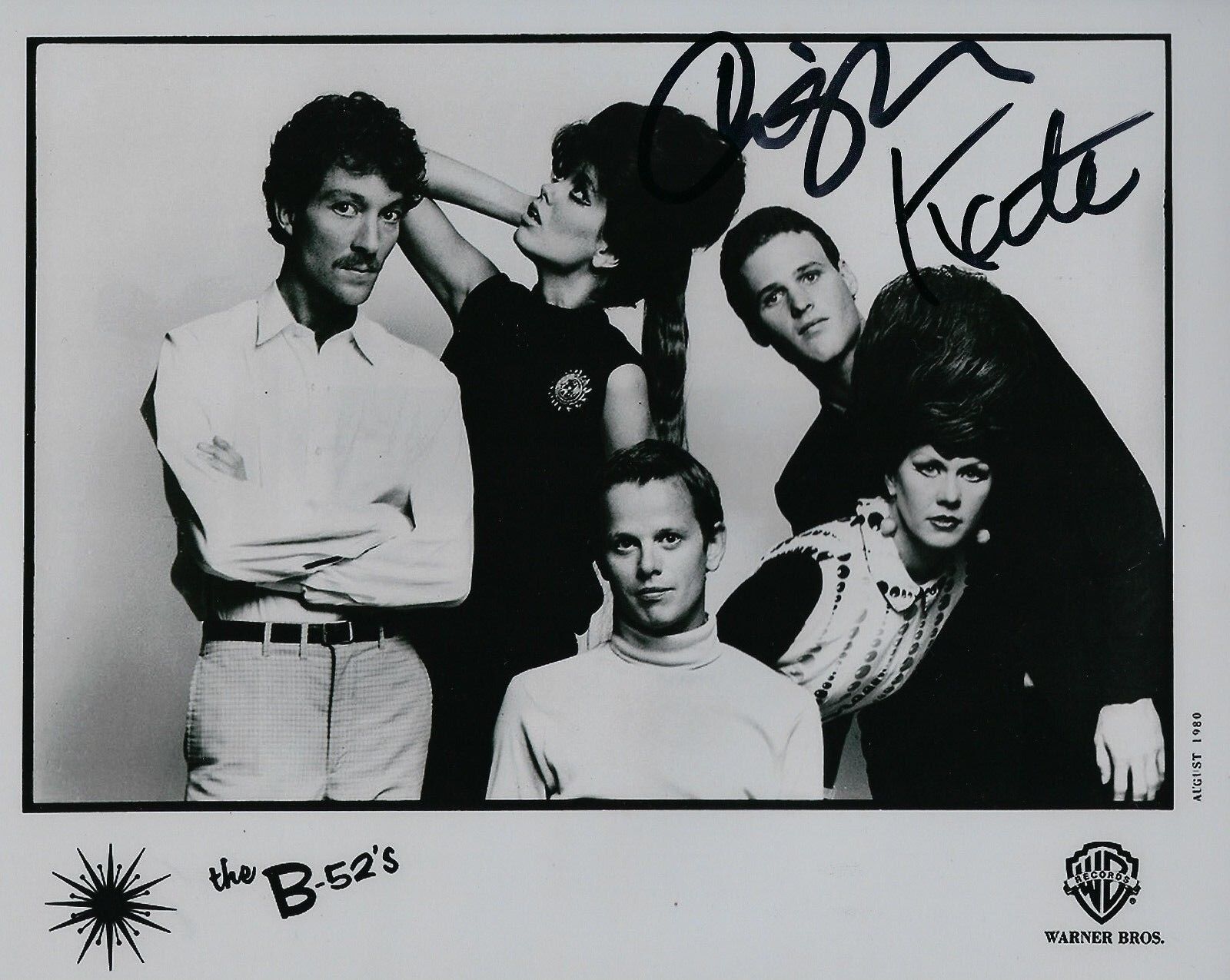 GFA Cindy Wilson & Kate Pierson * THE B-52's * Band Signed 8x10 Photo Poster painting LA1 COA