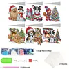 uk.everydayedeals (Limited Stock)6Pcs DIY Diamond Painting Greeting Card - Dogs
