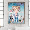 Girl-Full Round Diamond Painting 30*40CM