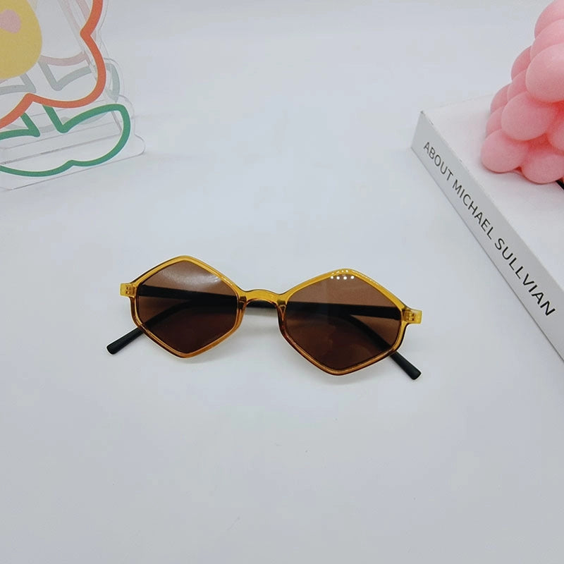 New Diamond Shaped Glasses Foreign Trade Fashion Polygonal Men’s Sunglasses