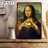 Funny Mona Lisa - Vintage Metal Signs(8*12Inch/12*16Inch)
