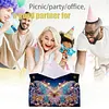 Shining Butterfly DIY PULeather Diamond Painting Tissue Box for Adults Beginners Gem Art Painting Napkin Holder for Living Room Bedroom Bathroom Table Decor
