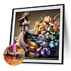 Diamond Painting -DIY Round Drill Iris Girl(40x40cm)