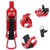 4 PCS Shovel Mount Metal Rubber Clamp Mounting Kit Axe Holder for Roof Rack