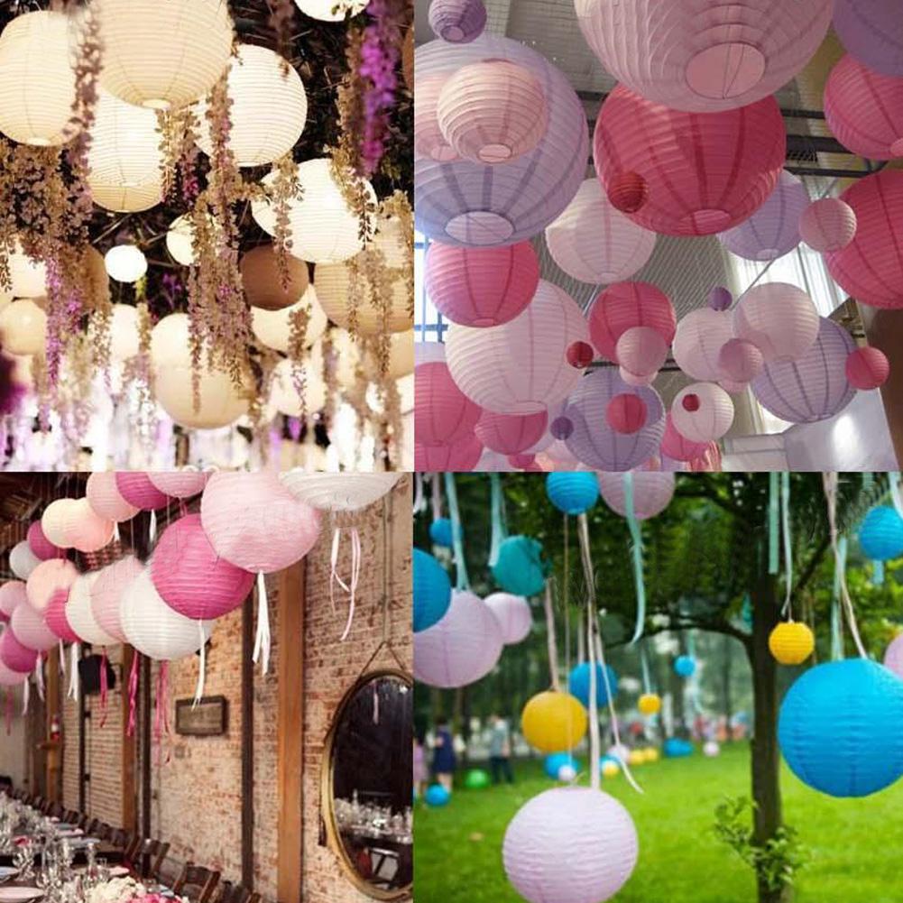 

Multicolor Round Chinese Paper Lanterns Wedding Party Decoration 6\\\ 8\\\ 10\\\, Pink, 501 Original