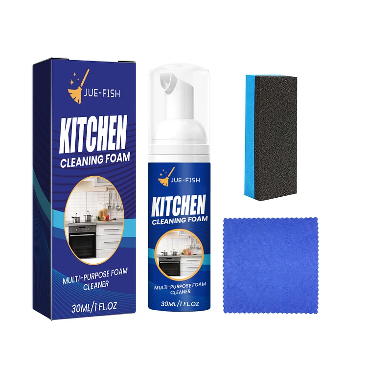 All-Around Kitchen Foam Cleaner （Gift Free sponges and cloth）