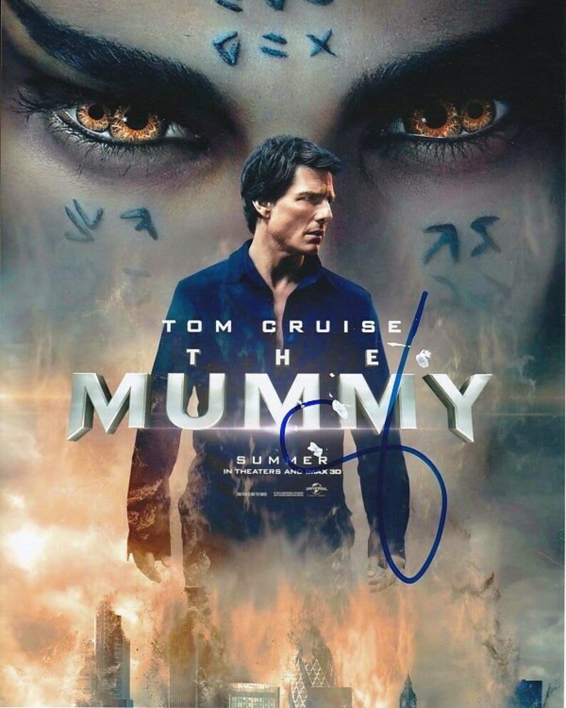 Sofia boutella signed autographed the mummy ahmanet Photo Poster painting