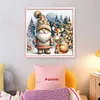 Christmas Gnomes And Elk-11CT Stamped Cross Stitch 40*40cm/15.75*15.75in tapestrymarket