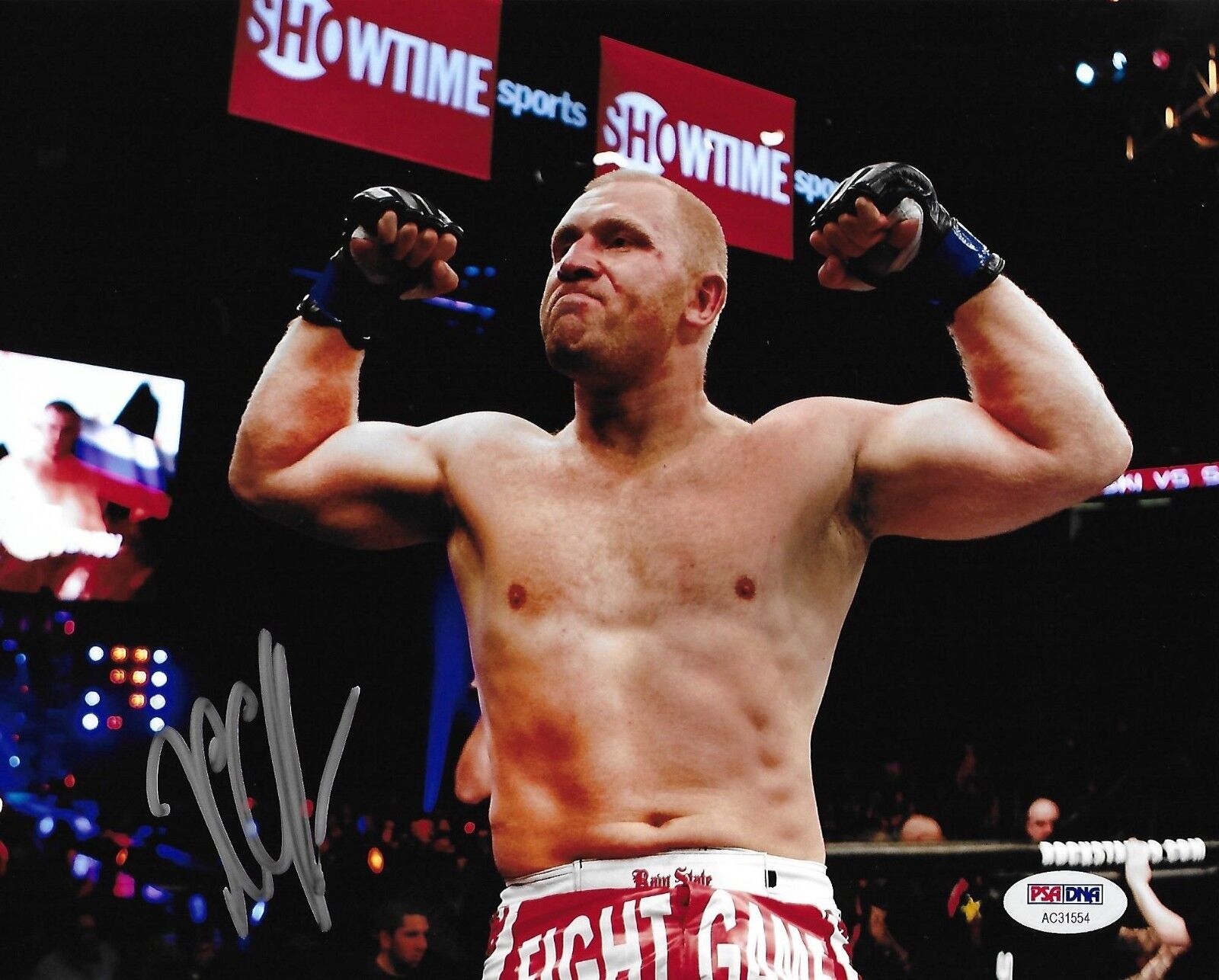 Sergei Kharitonov Signed 8x10 Photo Poster painting PSA/DNA StrikeForce Pride Bellator Autograph