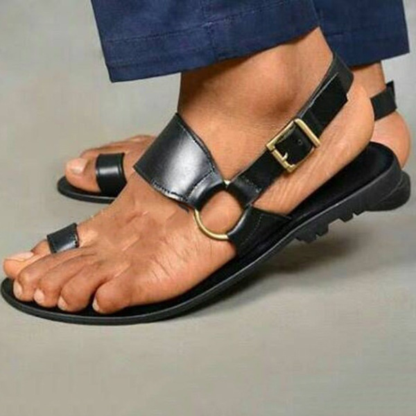 Mature Men & Women Casual Single Flat Shoe Sandals