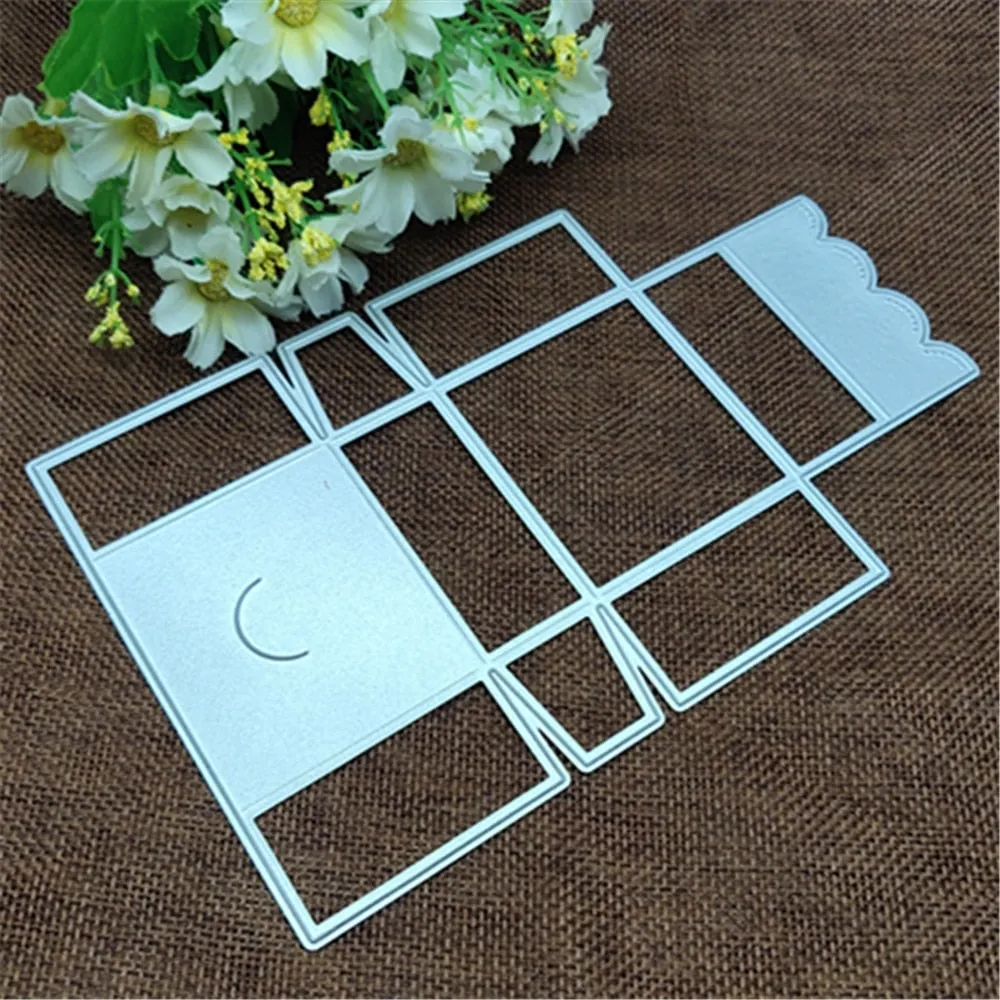 Box Making Metal steel cutting die Customized scrapbooking DIY Carbon Sharp Book photo album art card Dies Cut