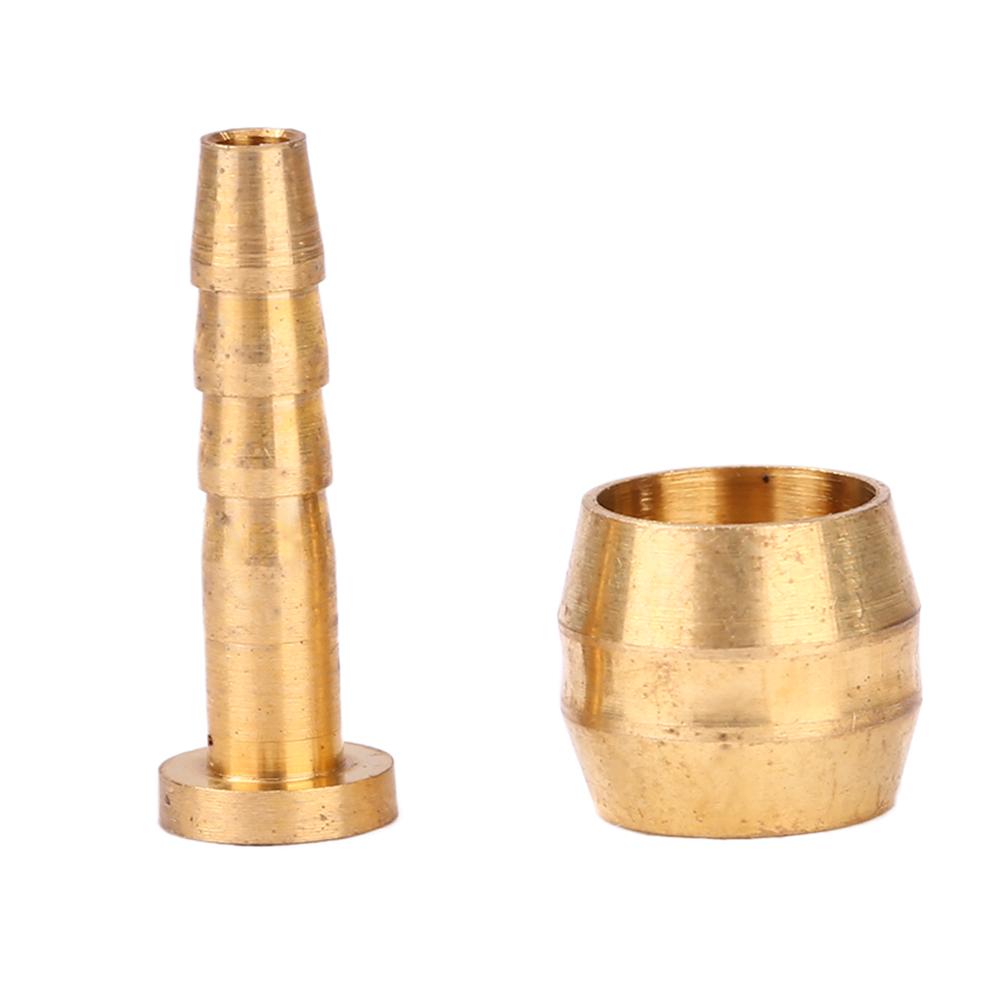 

1 Pair Aluminum Alloy Mountain Bike Oil Needle Olive Head Cycling Accessory, Gold, 501 Original