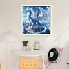 Dragon-11CT/14CT Stamped Cross Stitch 45*45cm tapestrymarket