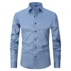 Ice Silk Stretch Shirt -  (100% Breathable)